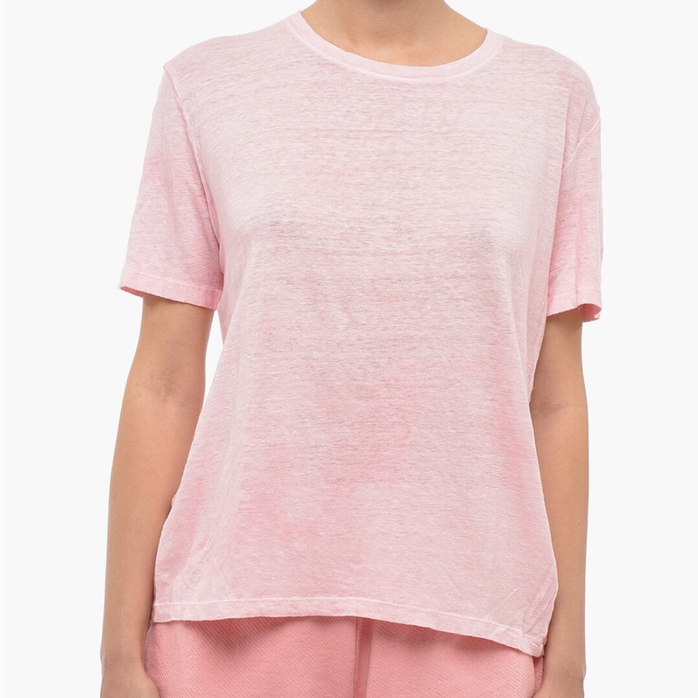 Rodebjer Linen  Pink Casual T-Shirt